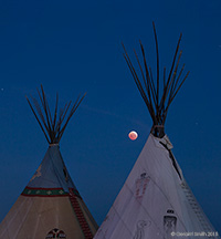 2015 April 04: April 4, Lunar Eclipse, Ranchos de Taos, NM