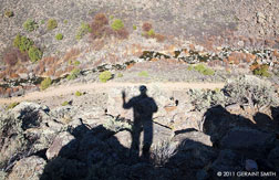 2012 January 05, Shadow over the Rio Pueblo Gorge