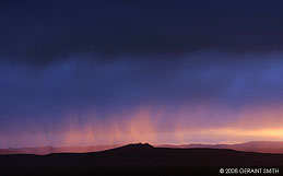 2008 July 01, The sky across the mesa, Taos NM