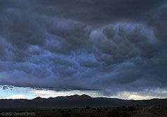 2006 June 30 Mammatus (type) clouds over Taos valley