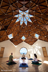 2015 March 09: Under the dome at the Lama Foundation, New Mexico