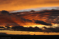 2006 October 27 Last nights sunset over Taos valley