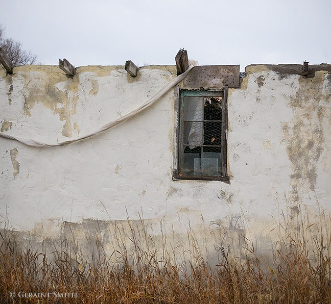 Adobe abode taos new mexico abandoned building