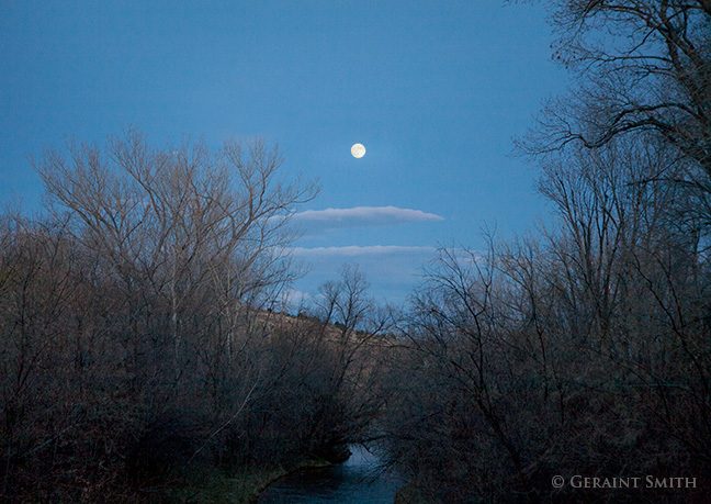 moonrise cimarron river new mexico