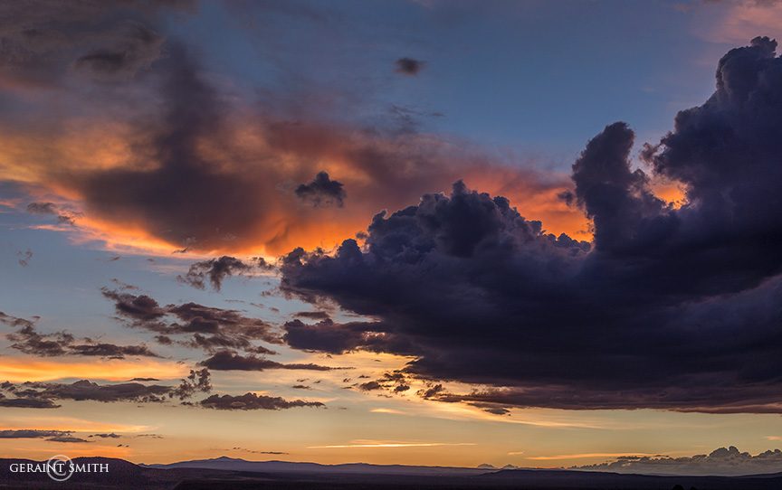 Dragon cloud over the Hondo Mesa