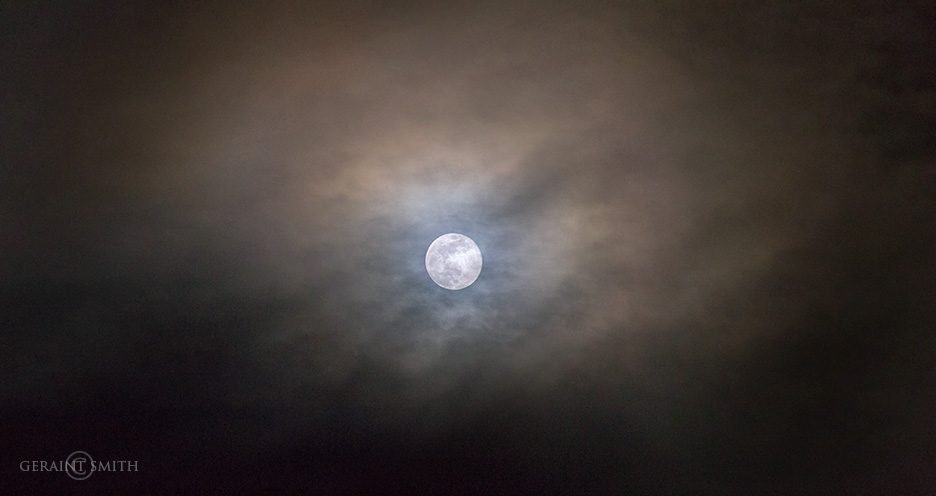 March Blue Moon, San Cristobal, NM