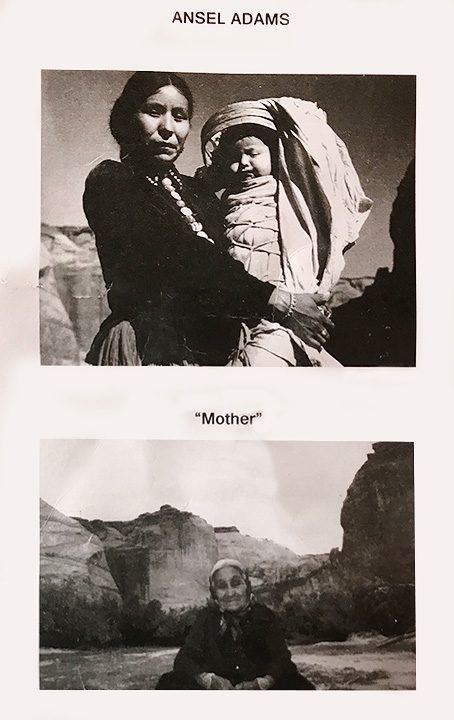 F. Ted Henry navajo mother and infant