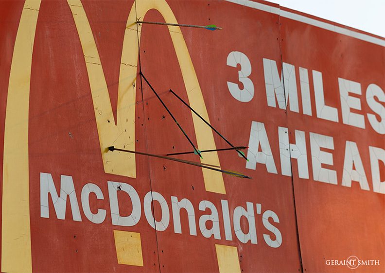 McDonalds Sign Taos