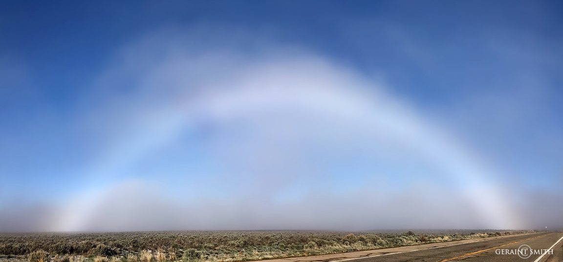 Fog Bow On The Arroyo Hondo Mesa
