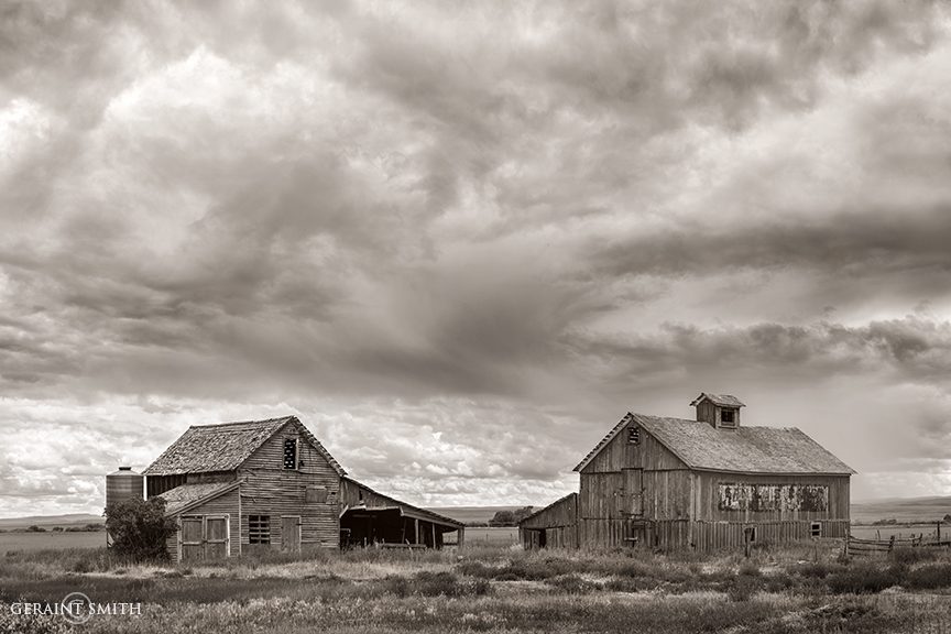 Barns, Storms, Capulin, Colorado