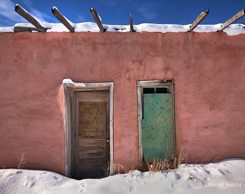 Pink Adobe, Costilla, New Mexico