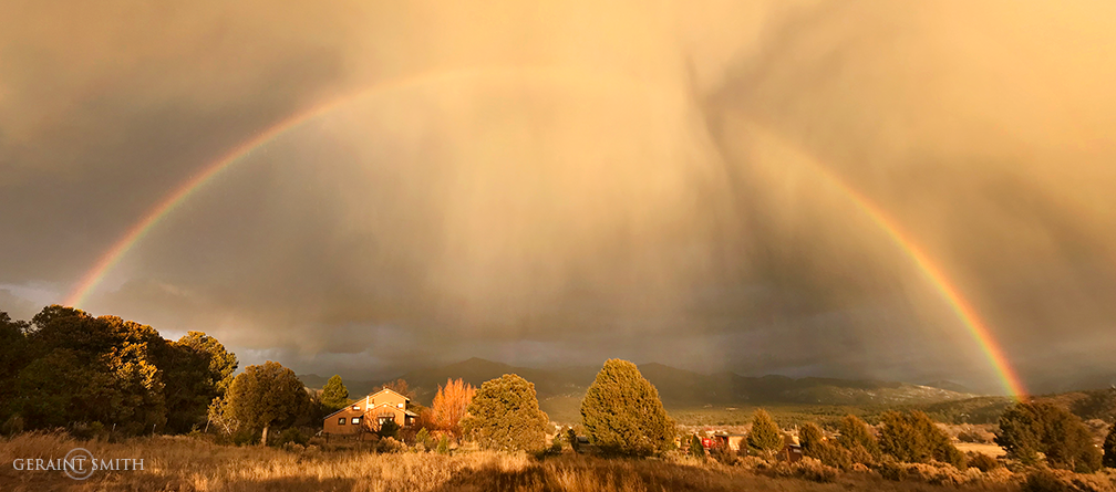 Rainbow, Winter Light, San Cristobal Valley