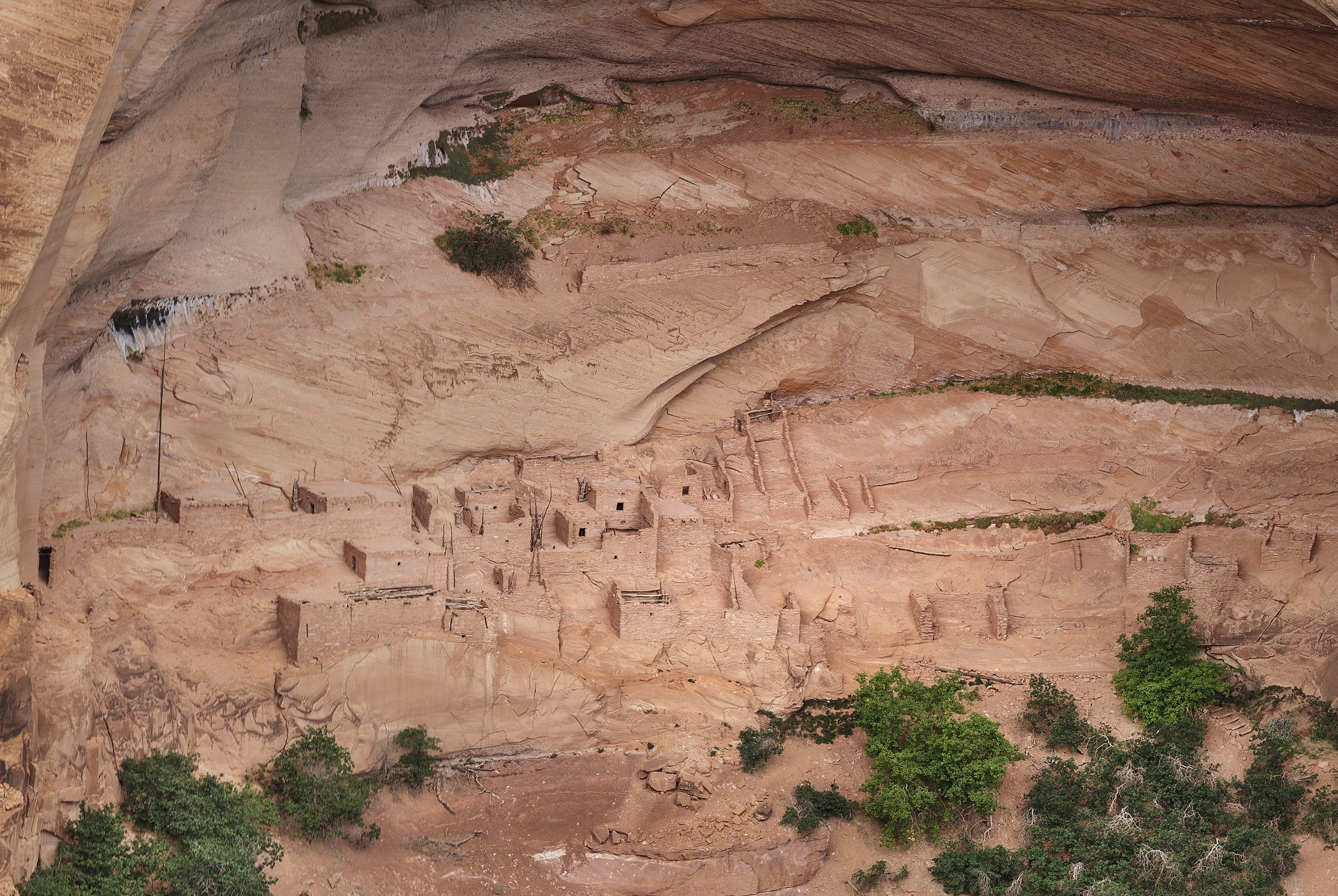 Close up of the Navajo National Monument