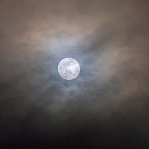 March Blue Moon, San Cristobal, NM