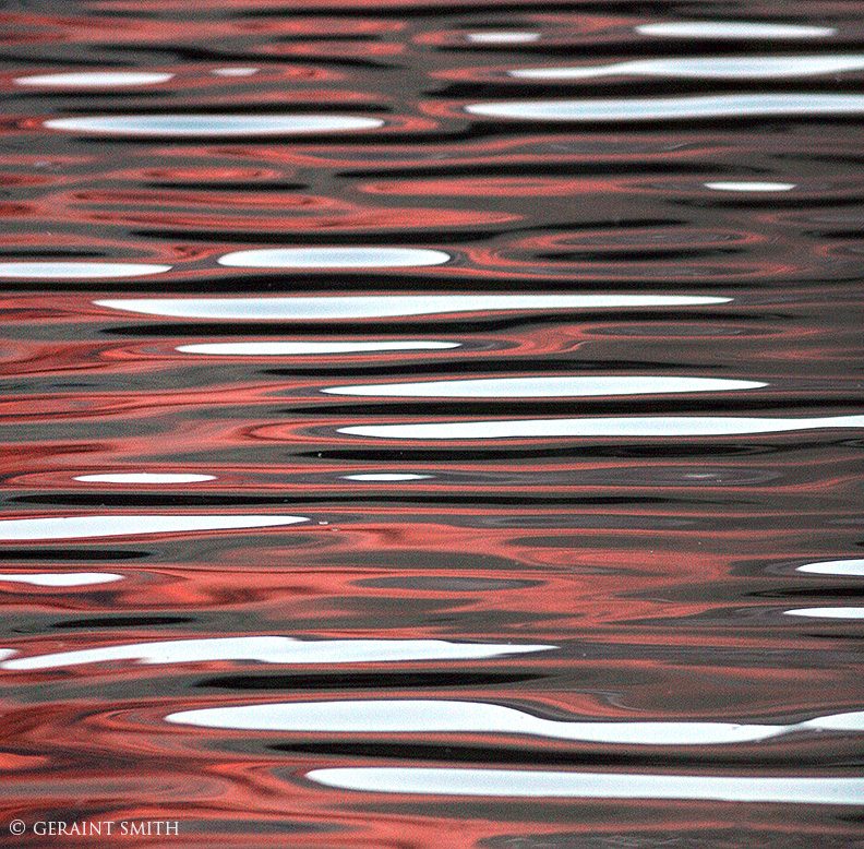 Lost Lake, ripples, reflections, Colorado.