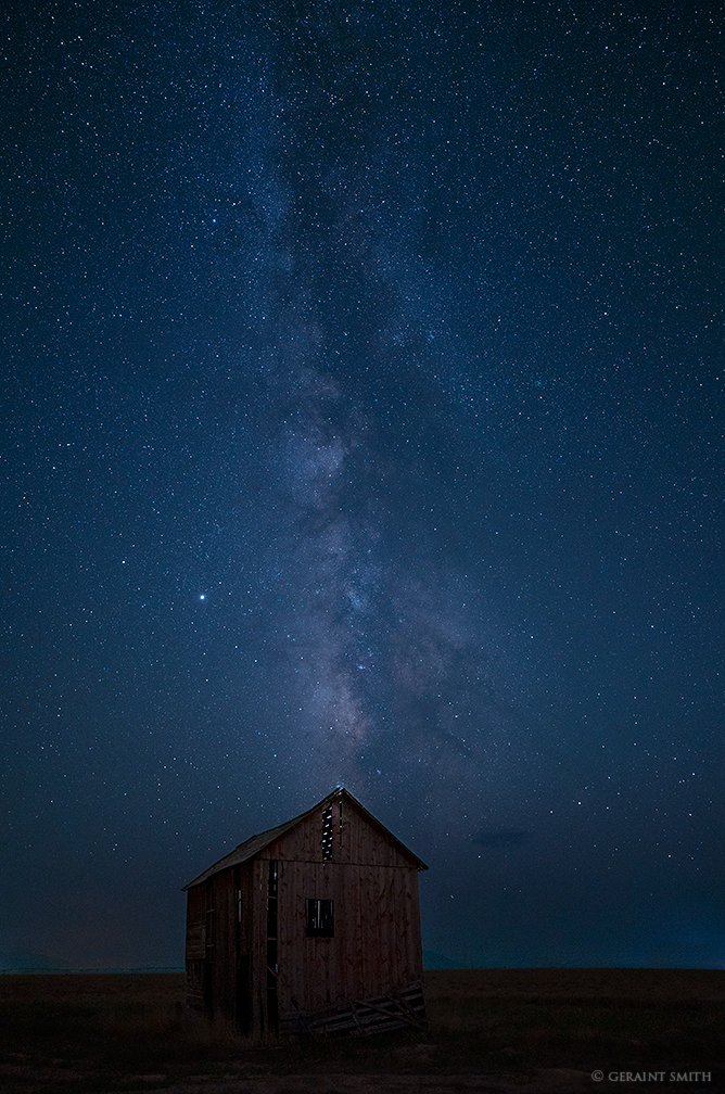 Red Barn, San Luis Valley, Milky Way