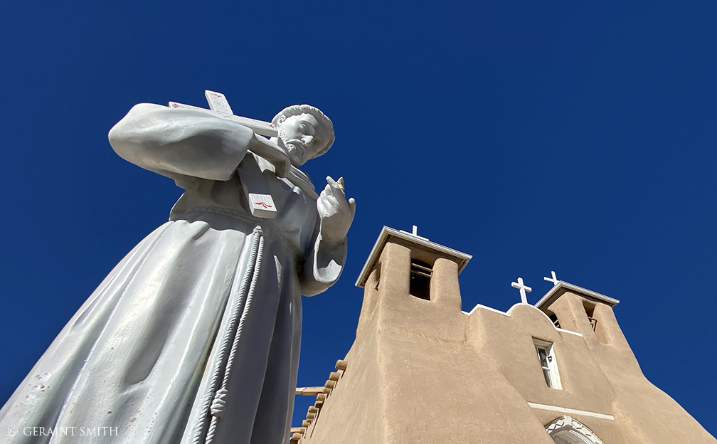 Saint Francis statue