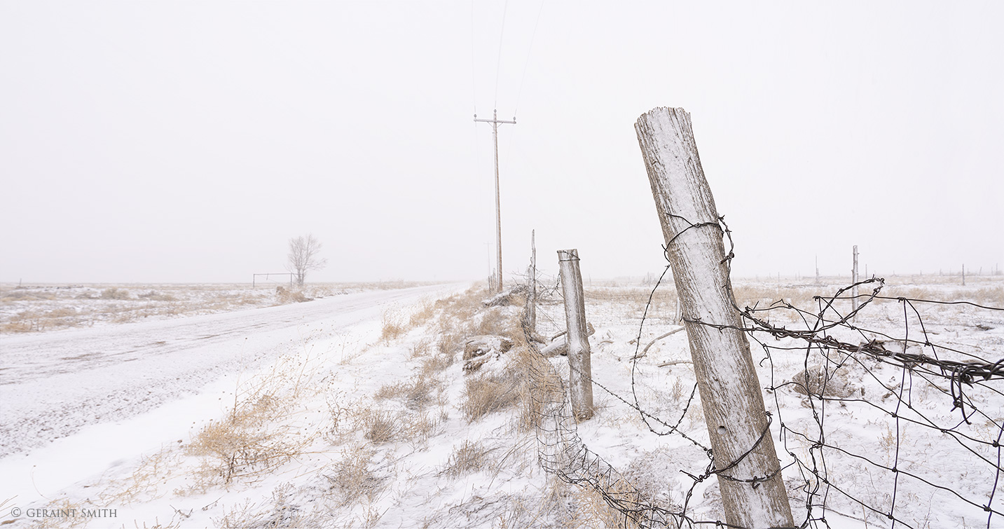 Fence line San Luis Valley