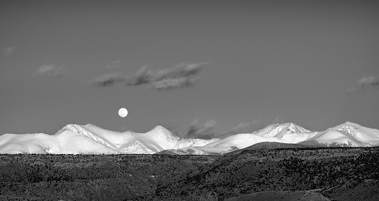 Full Moonrise, Sangre de Cristos