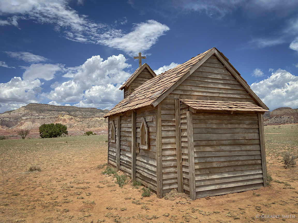 Movie set chapel, Ghost Ranch