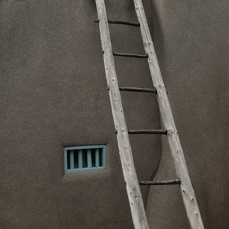 Ladder, Blue, Adobe