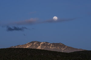 Taos Mountain Moonrise
