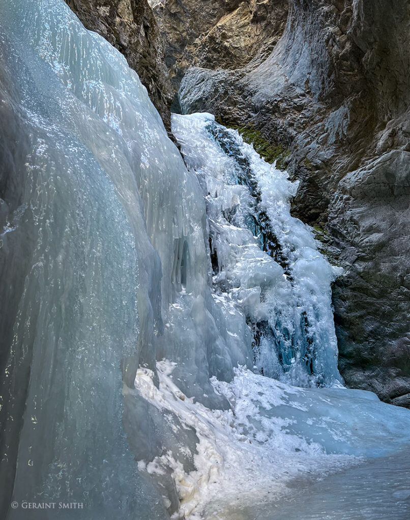 Zapata ice falls, Colorado