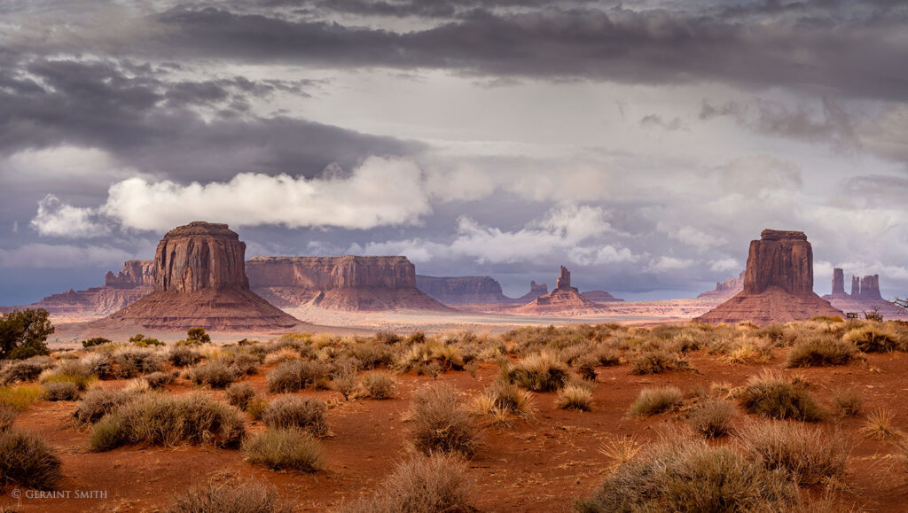 A spectacular view in Monument Valley