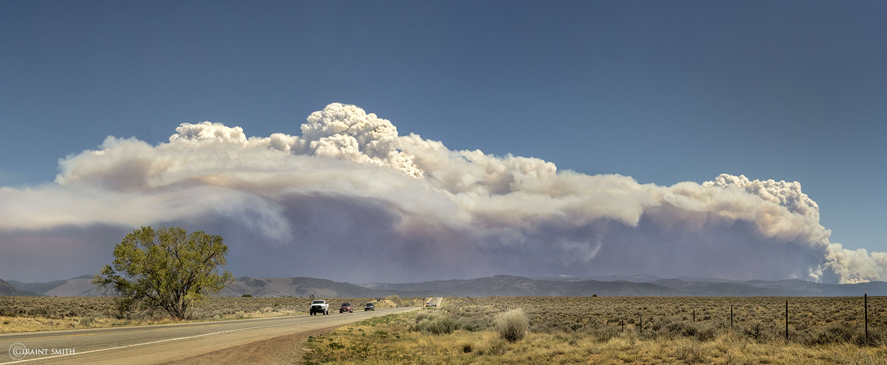 Fire in New Mexico