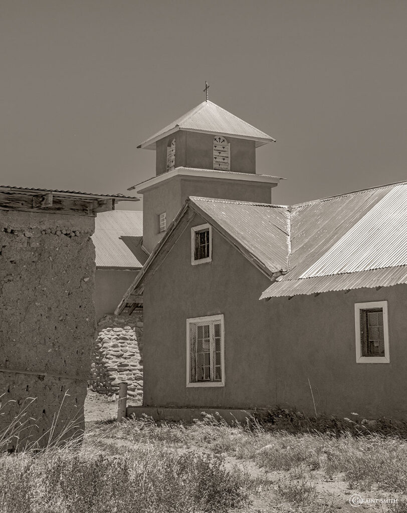 Truchas Mission Church on the High Road to Taos
