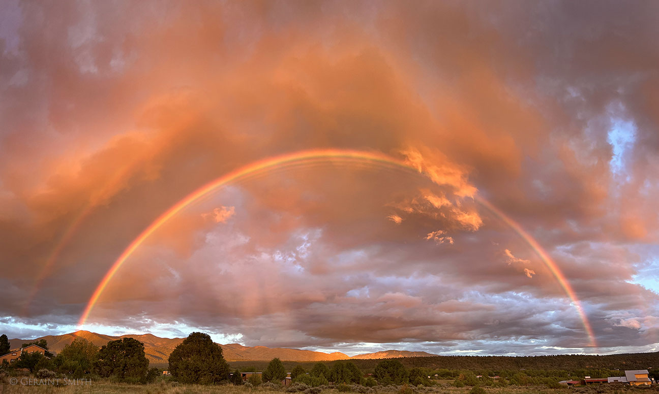 Rainbows, Taos Mountain, New Mexico