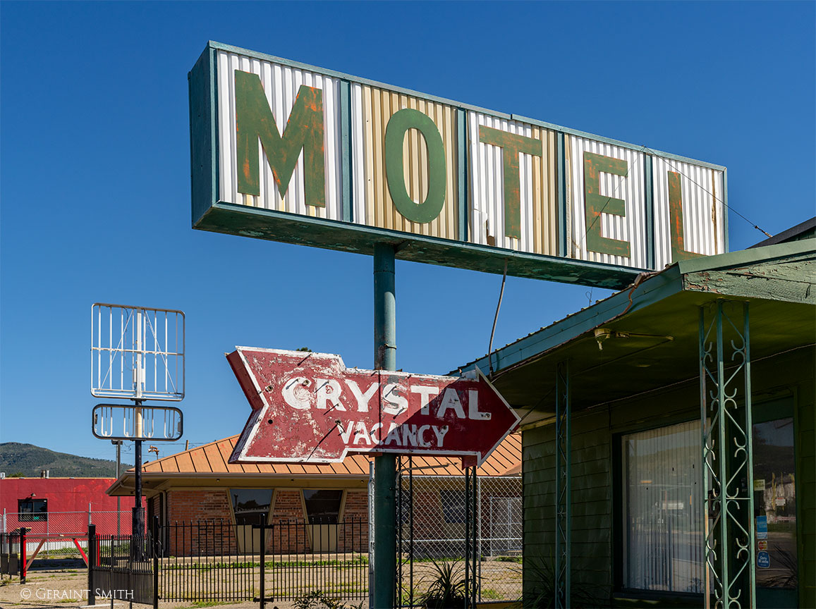 Crystal Motel sign