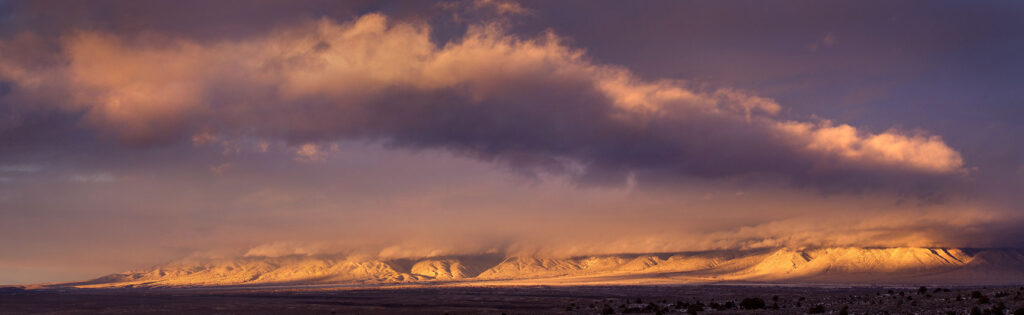 Taos Valley with the Sangre de Cristo mountains