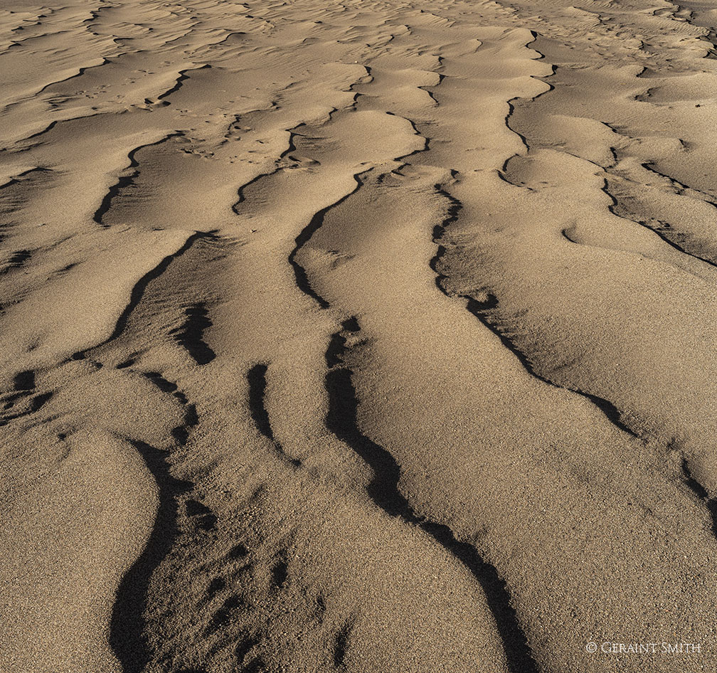 Sand dunes abstract