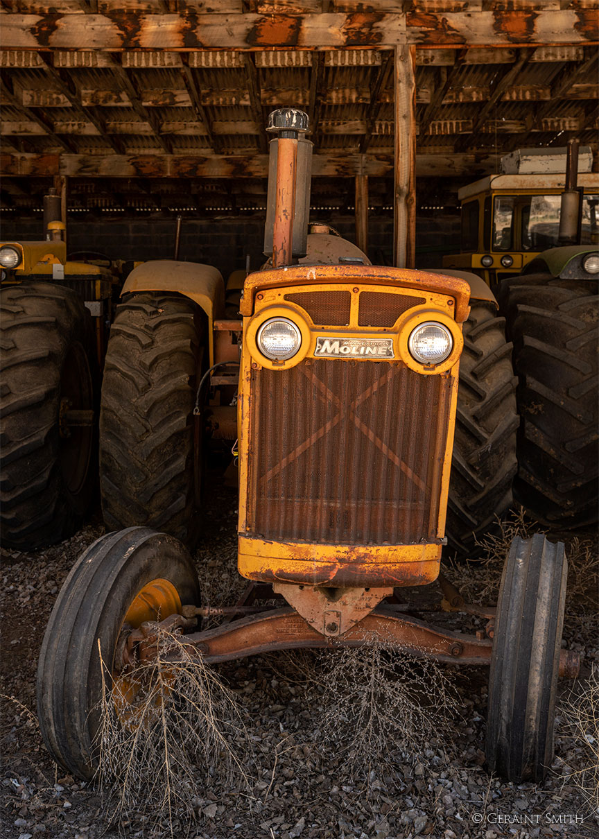 Andersons Farm Minneapolis Moline tractor Jaroso, Colorado