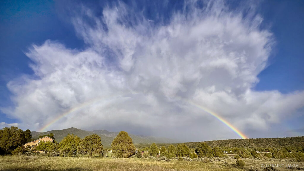 Mountain rainbow, San CristobaL, NM