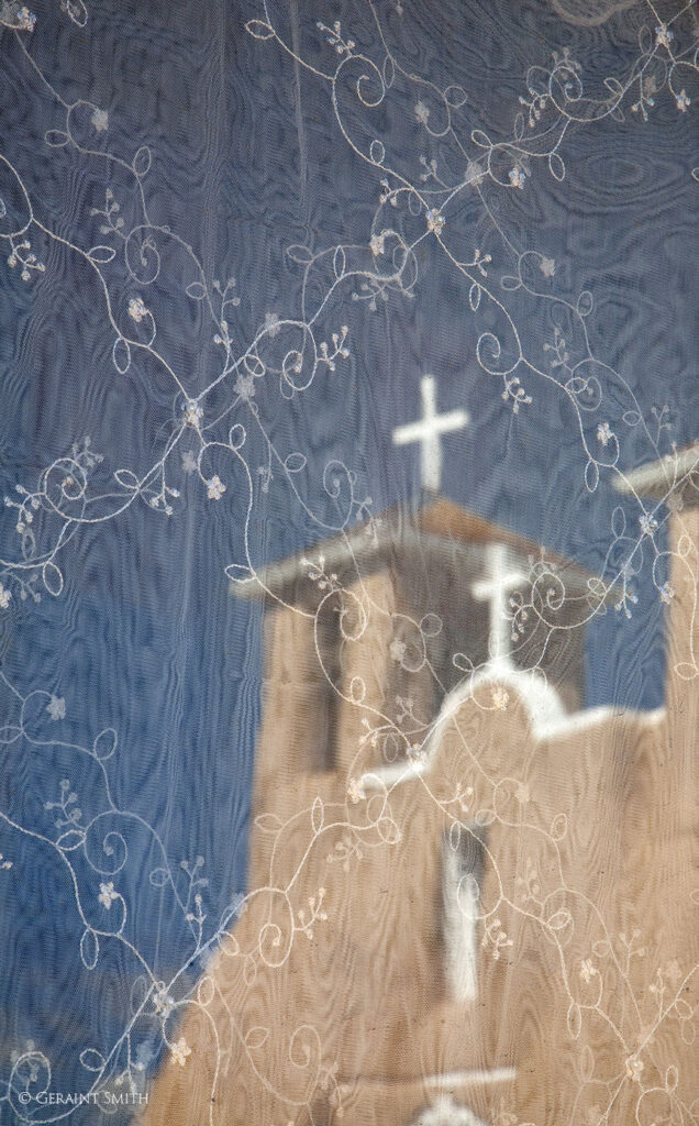 Saint Francis, window lace