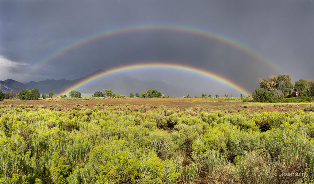 Rainbows in El Prado NM