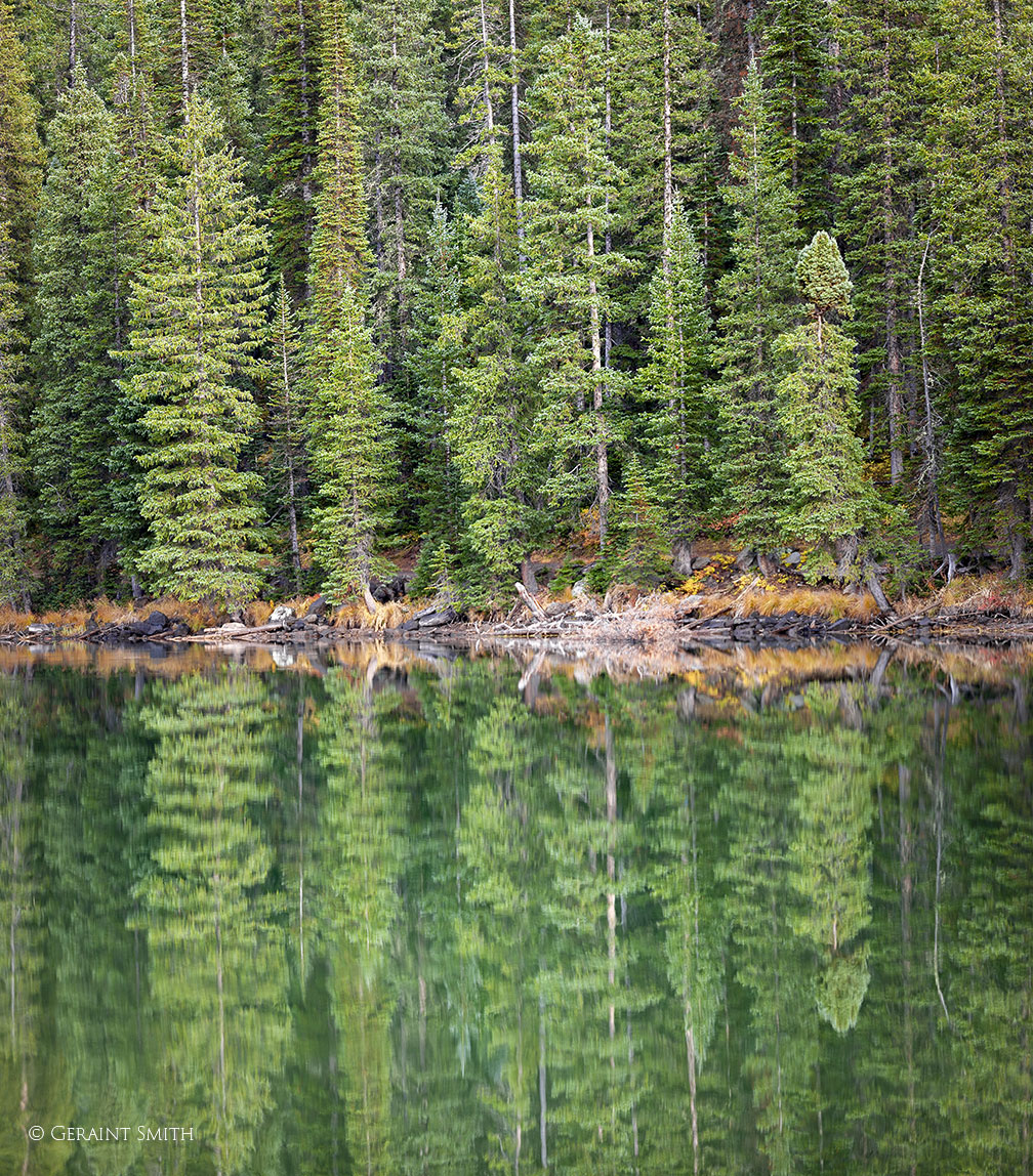 A pond in the high country near Grand Mesa, Colorado