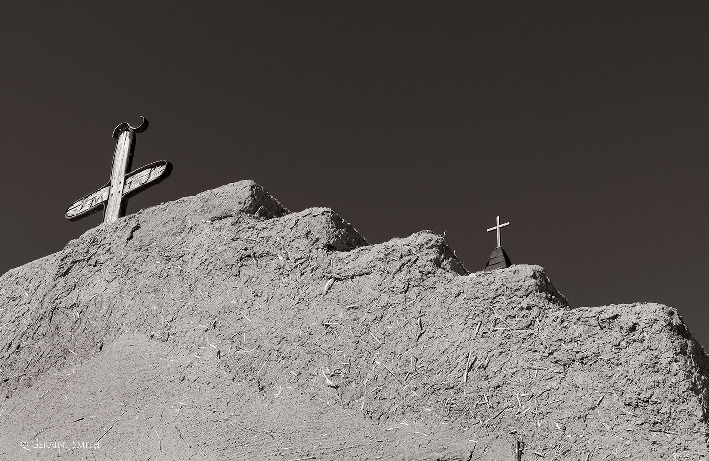 Las Trampas church, on the high road to Taos