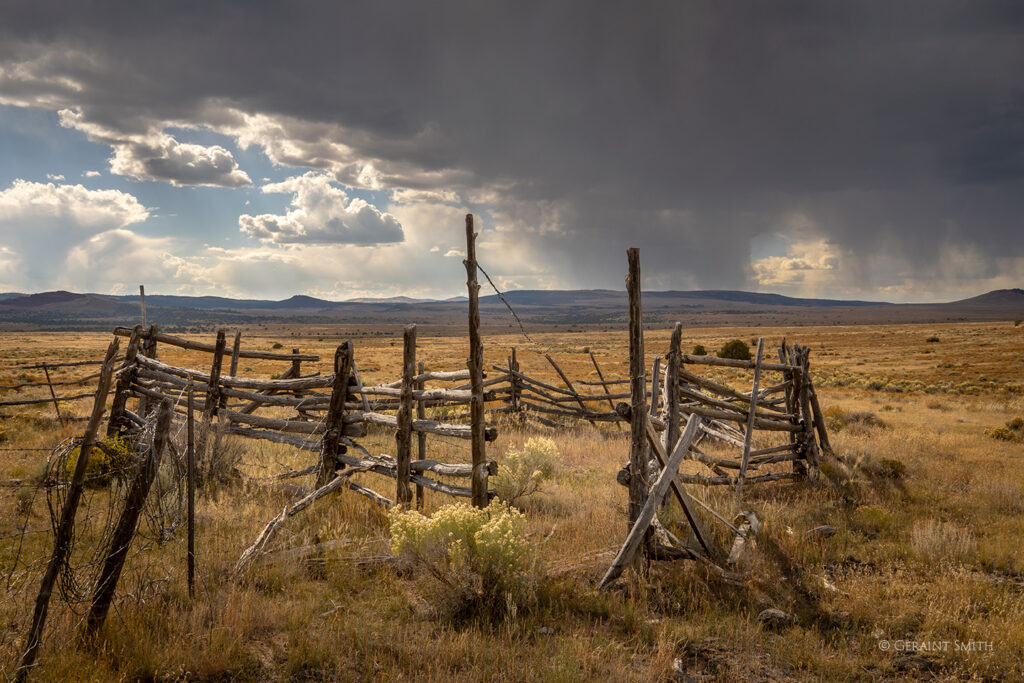 Old corral, Taos Plateau