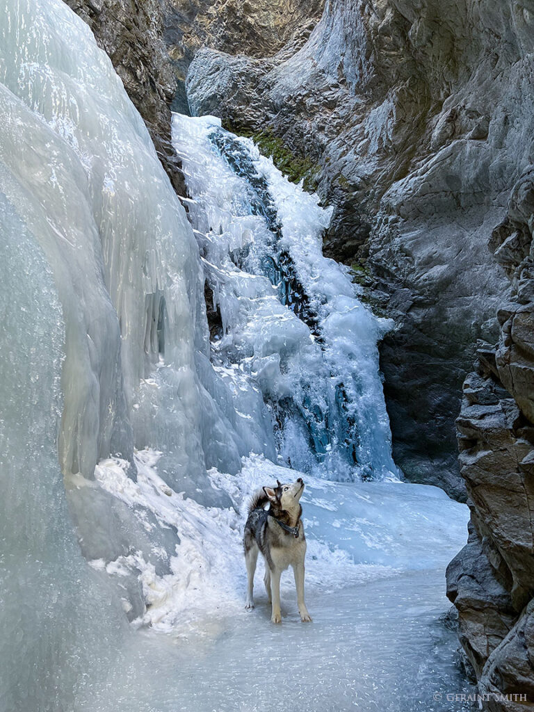 Zapata Falls Ice Cave, CO