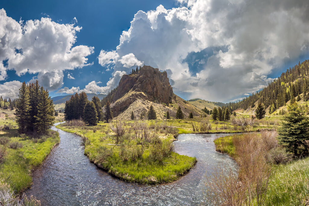 Comanche Point, Valle Vidal