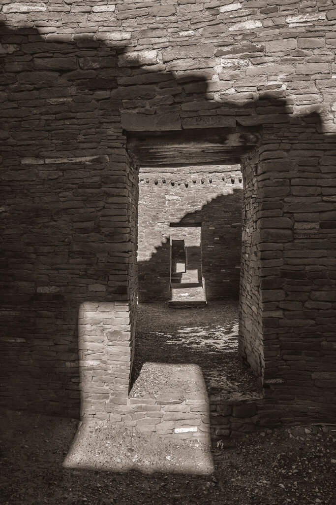 Doorways Pueblo Bonito Chaco Culture