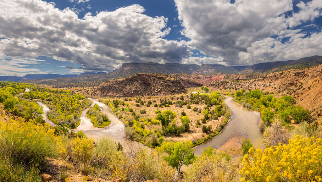 Rio Chama, Abiquiu, NM will make my day every time.