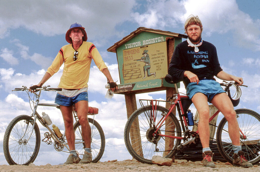 Harry, Geraint, Imogene Pass