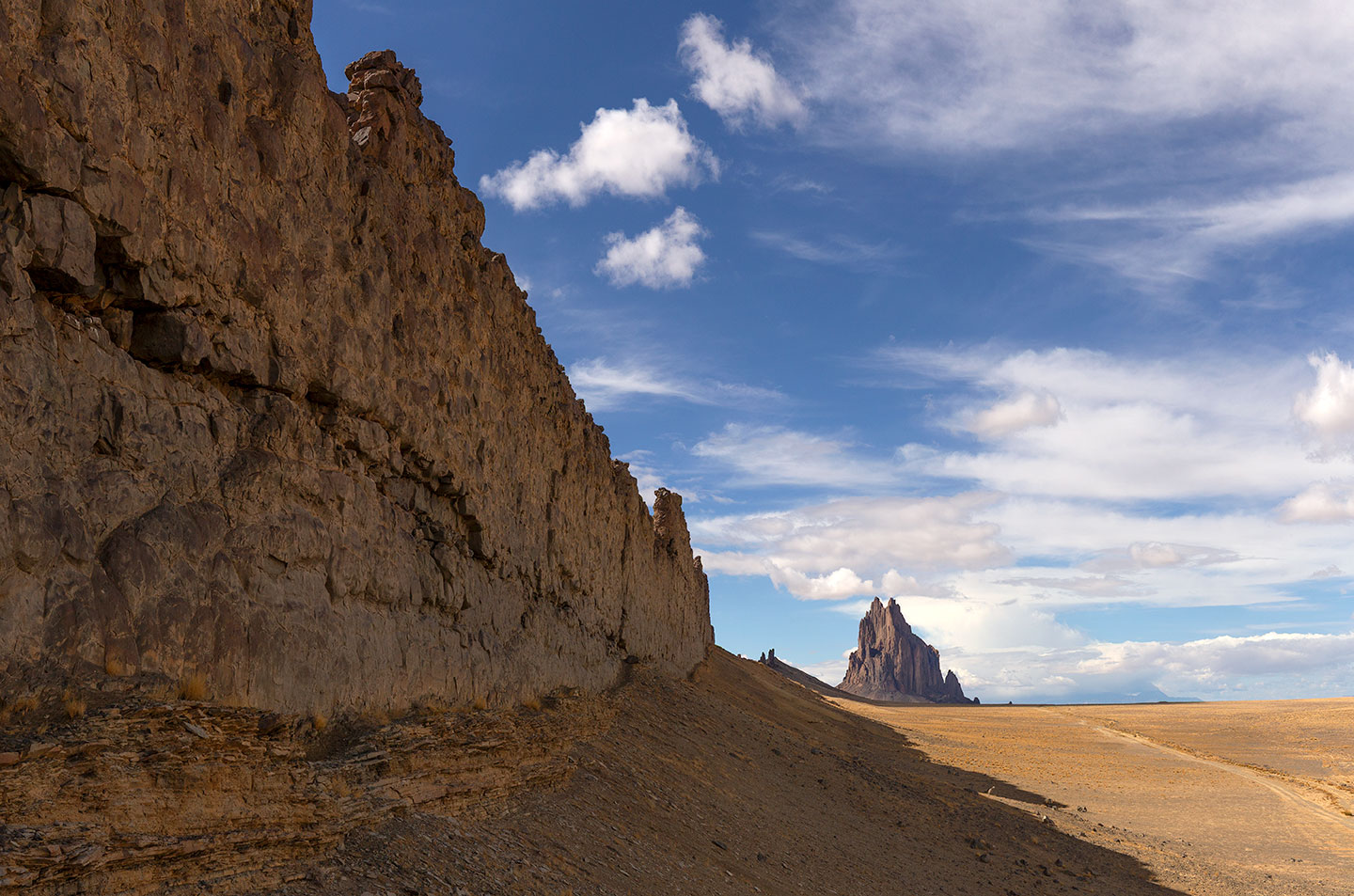 Shiprock dike wall, NM