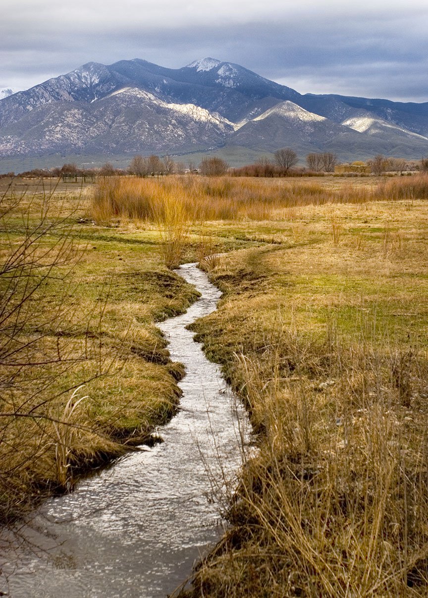 Acequias of the ranchos valley Taos