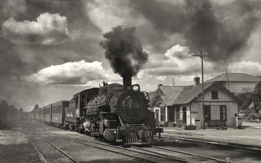 Cumbres and Toltec Railway, Chama depot.